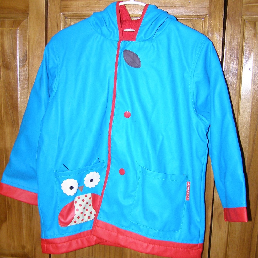 Owl Raincoat, size 3-4